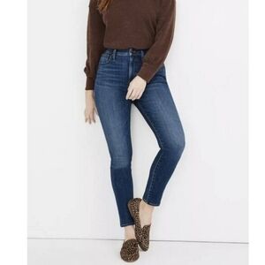 Madewell Women's 10" High-Rise Skinny Jeans in Bradshaw Wash - Size 28